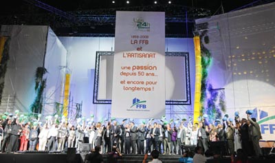 Grand moment aux 24H du Bâtiment 2009 à Bercy