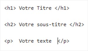 Titres, slogans, textes courts...